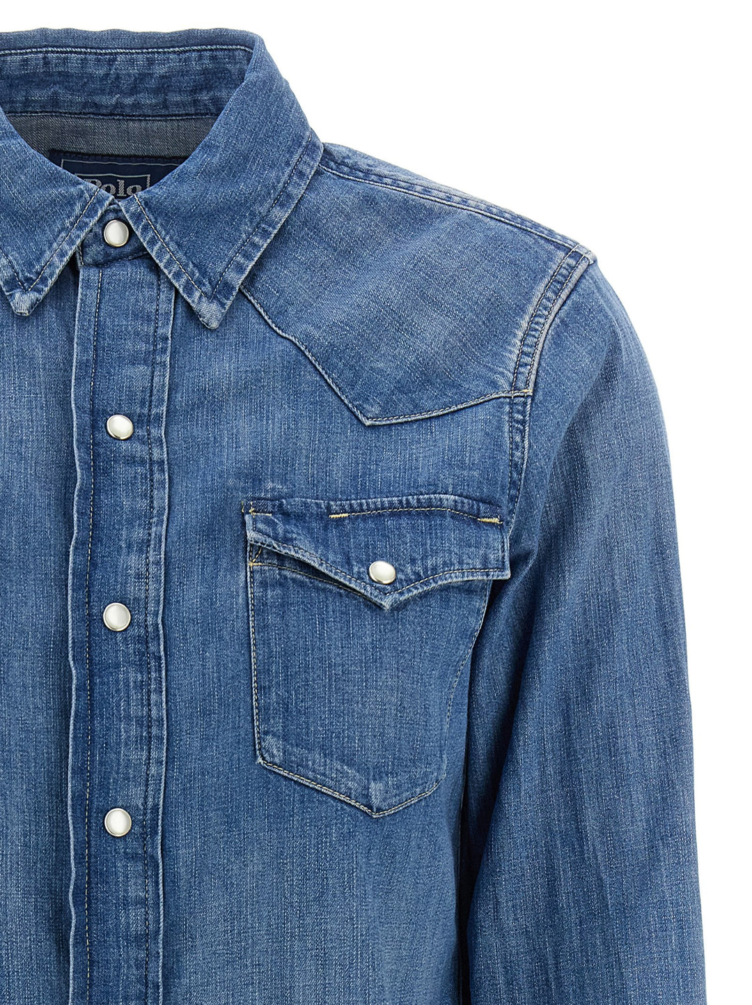 Polo Ralph Lauren Denim Shirt Camicie - Blu | cd4941313606b45878557676e365159a6438b956