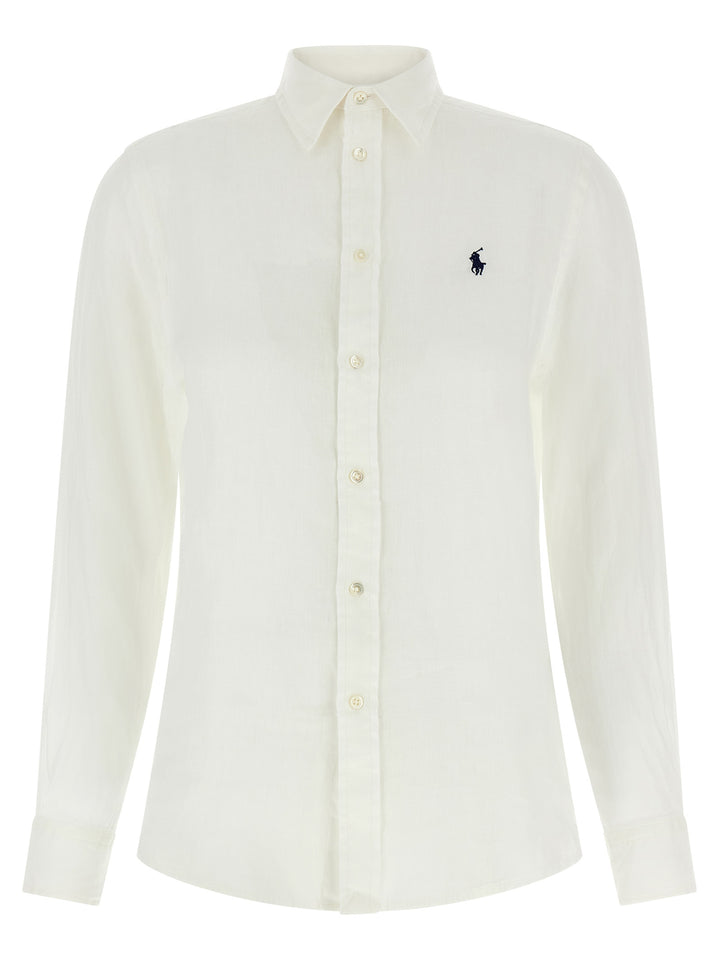 Polo Ralph Lauren Linen Shirt Camicie - Bianco | 43d6526088d8b65352080c1d3cb8491705154718