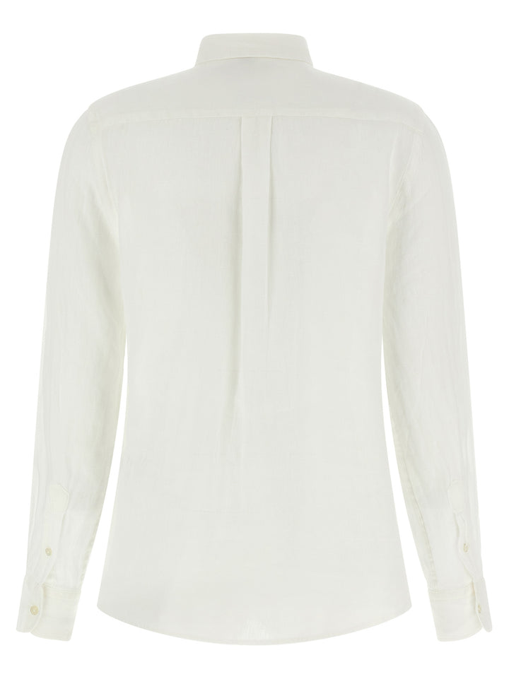 Polo Ralph Lauren Linen Shirt Camicie - Bianco | b3fab22fa2b6fffd90442a444bbf6f3fa3e74bdb