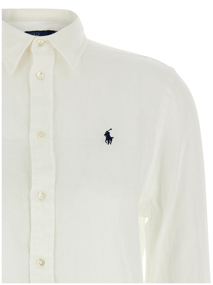 Polo Ralph Lauren Linen Shirt Camicie - Bianco | 3c977c89c54eca3bac2c97c91640a9149dd79cfa