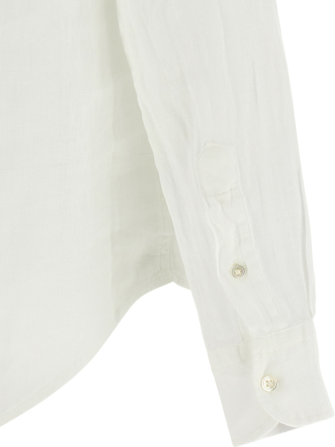 Polo Ralph Lauren Linen Shirt Camicie - Bianco | 5285ddd7e9069b35d8029f2052aa426a25ffd158