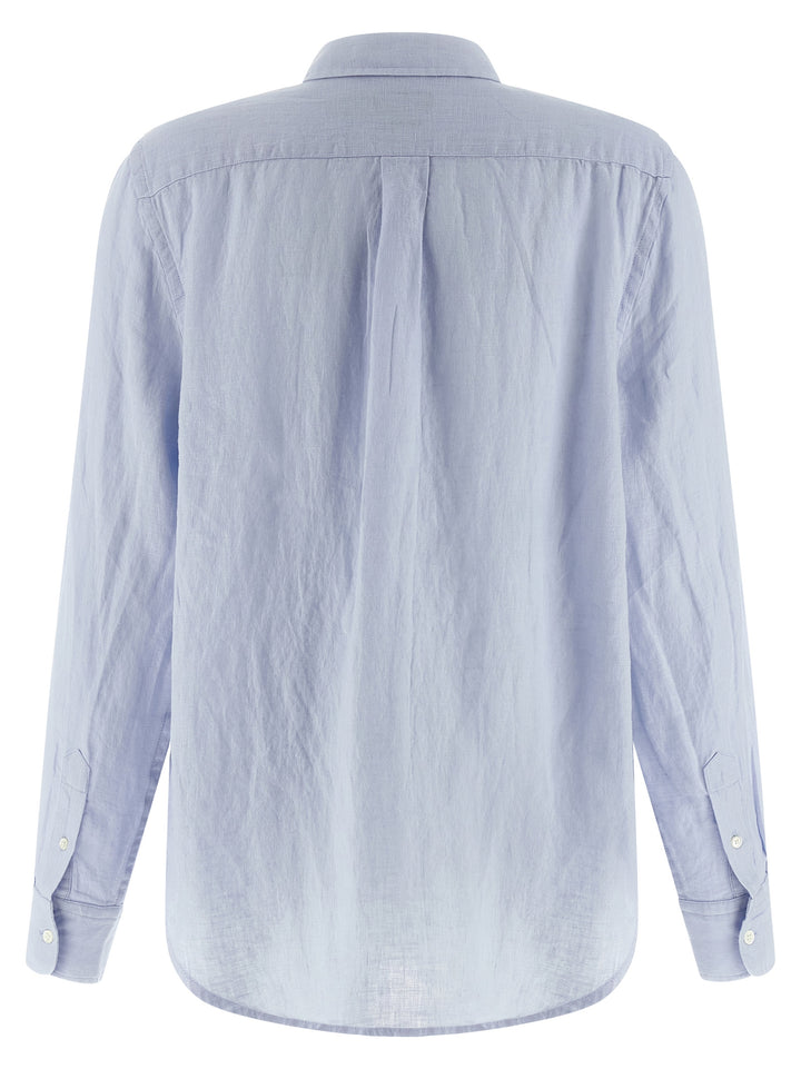 Polo Ralph Lauren Linen Shirt Camicie - Celeste | 8a6b228c4ee46cf676c4f7a877661dc456d1b65f