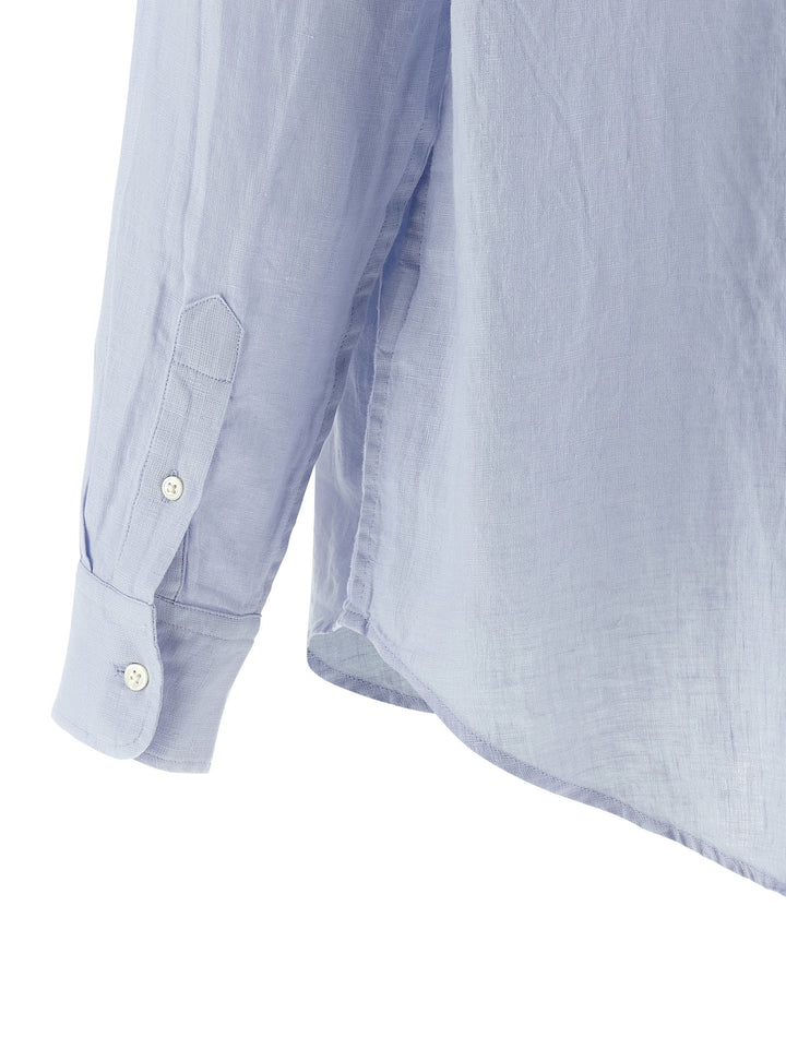 Polo Ralph Lauren Linen Shirt Camicie - Celeste | 30f7658df971400abce630847e186e7675bb472c