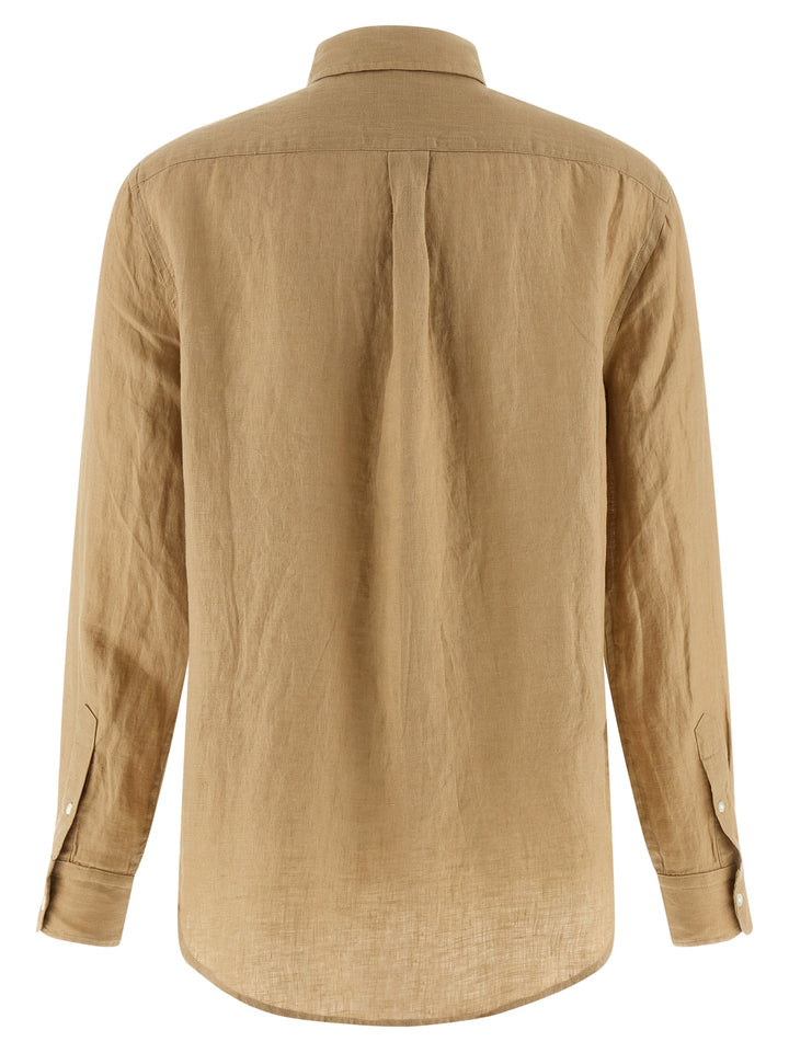 Polo Ralph Lauren Linen Shirt Camicie - Beige | a06ccb43bc95a3c796e00a8df5723bd97c97dc4e