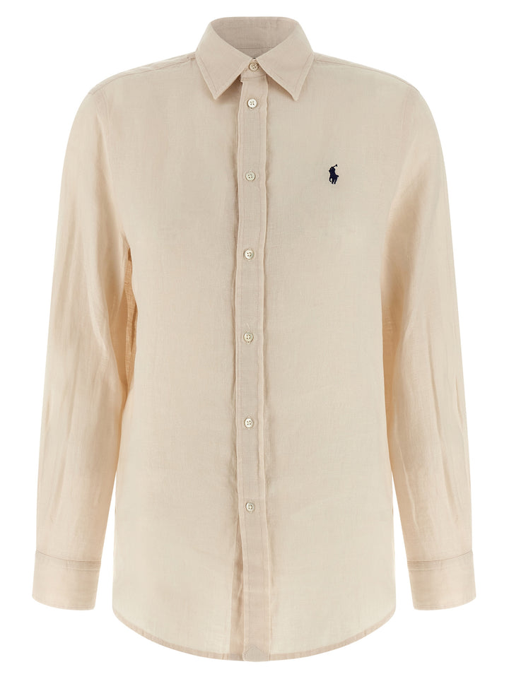 Polo Ralph Lauren Linen Shirt Camicie - Beige | 3eb569b235c6fa4081610b54f51c889bee4ad254