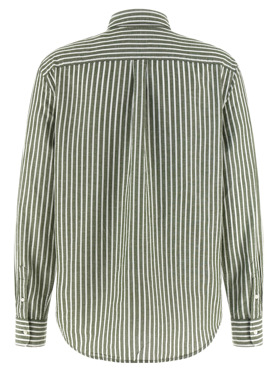 Polo Ralph Lauren Cotton And Linen Shirt Camicie - Verde | 0525235af087e15428283009bf4cf269120b3891