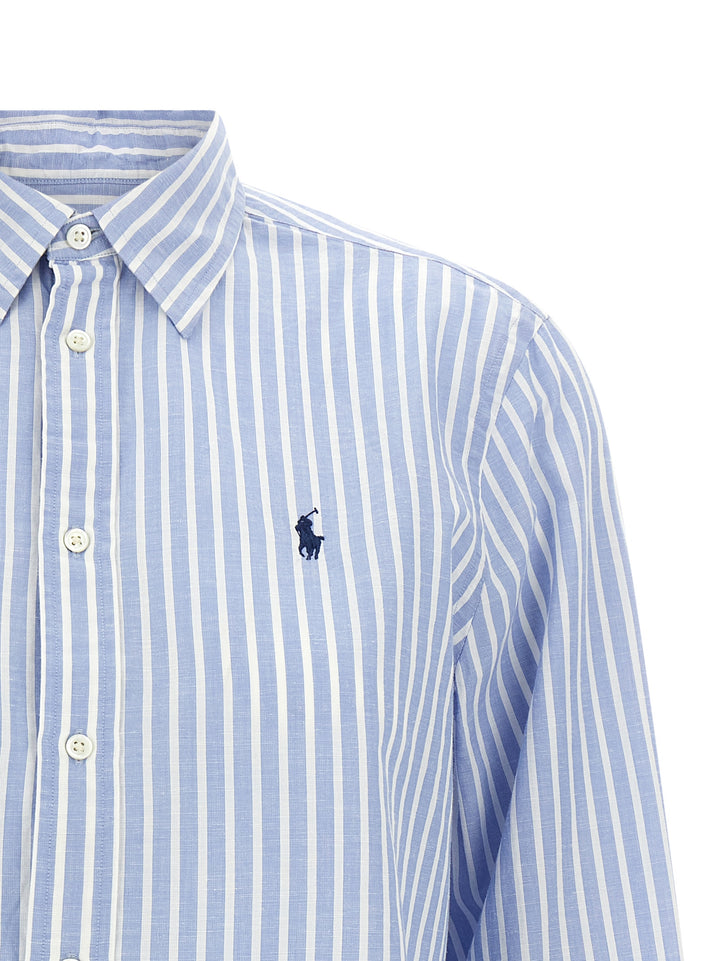 Polo Ralph Lauren Cotton And Linen Shirt Camicie - Multicolor | 0a8afe6025fd38dc2ff5b2f36addf4c689060092