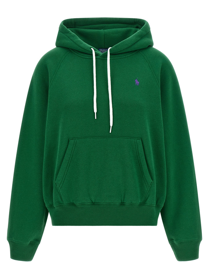 Polo Ralph Lauren Embroidery And Hoodie Felpe - Verde | 060244335bd165faceb47f135f641f699d2a2f5e