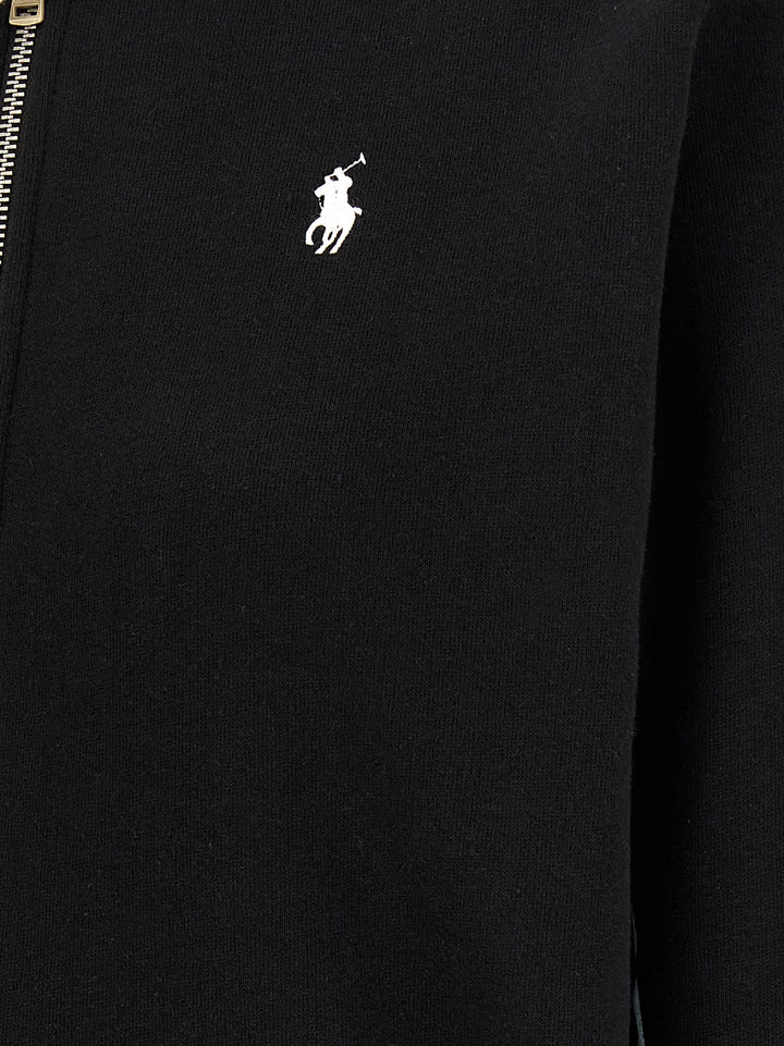 Polo Ralph Lauren Zipped Hoodie Felpe - Nero | c3fbecac389286ed7d2238d0256591f3a9615fda