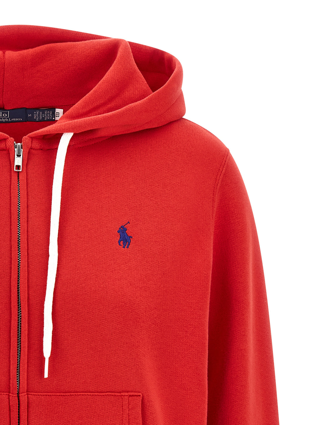 Polo Ralph Lauren Logo Embroidery Hoodie Felpe - Rosso | 66b0d2f38e7c487946d8de40c4619dbefa0f0471