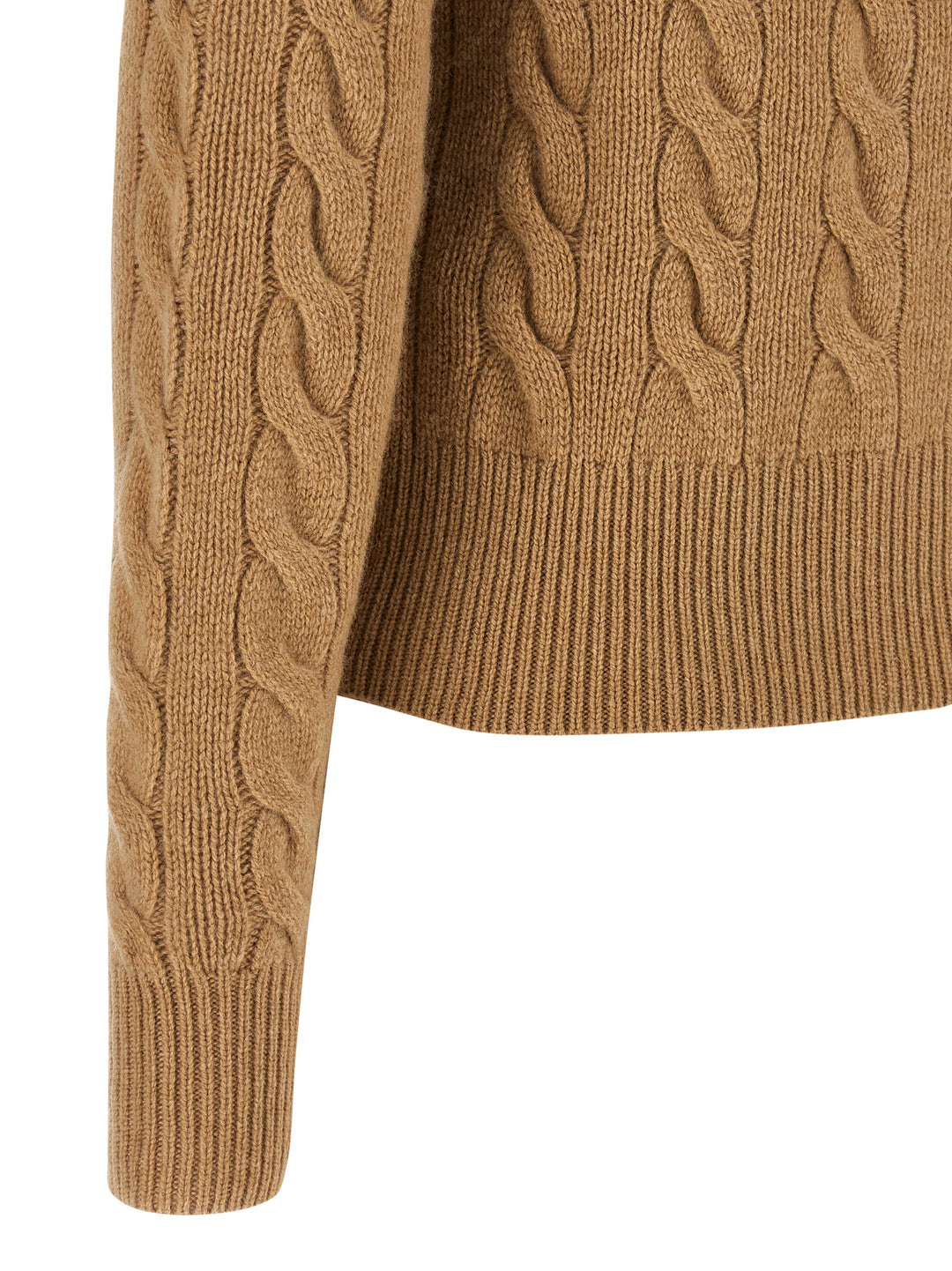 Polo Ralph Lauren Braided Cardigan Maglioni - Beige | fd9b0ed75b017479013970ede3d85ccd52c50be2