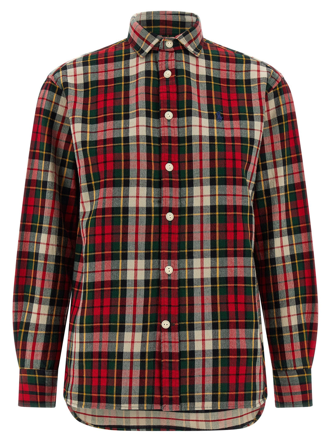 Polo Ralph Lauren Tartan Shirt Camicie - Rosso | 829a53dbe4bdf6d70e707ed523ce970d65c4b31c