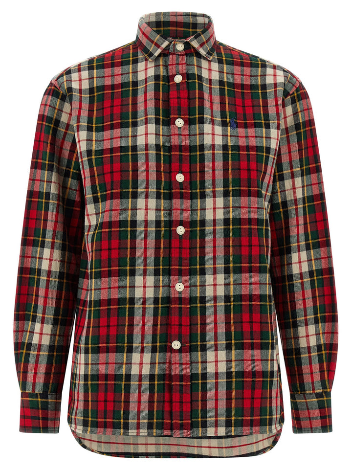 Polo Ralph Lauren Tartan Shirt Camicie - Rosso | 829a53dbe4bdf6d70e707ed523ce970d65c4b31c