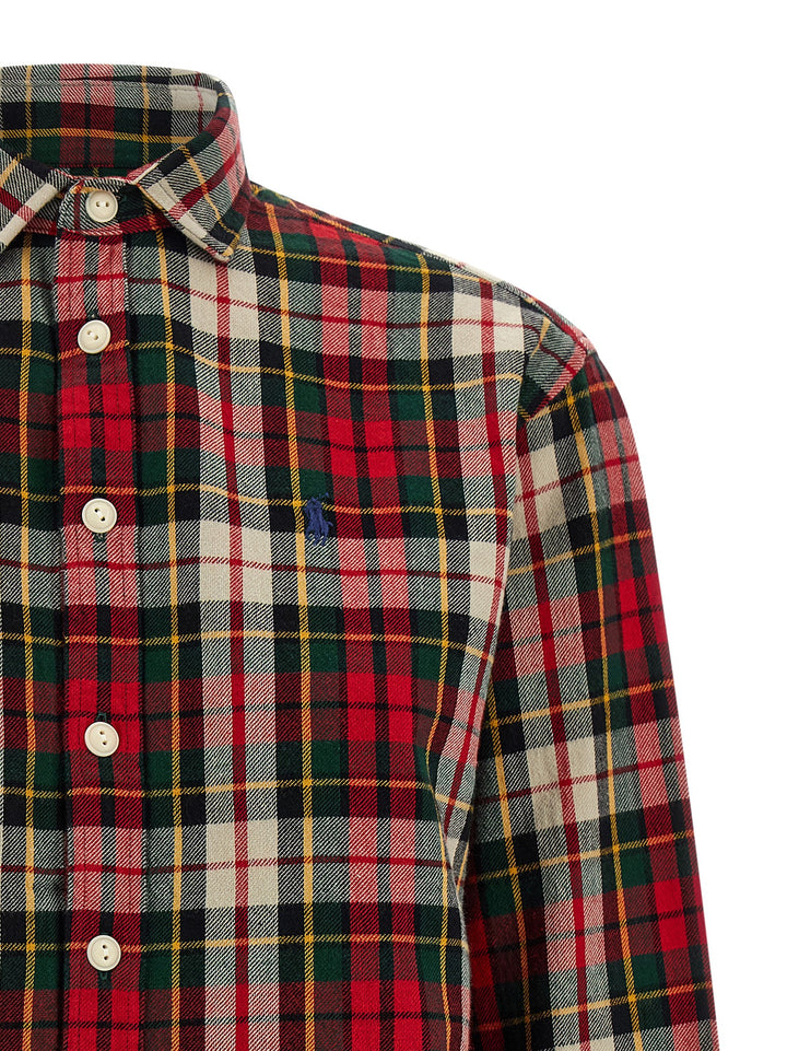 Polo Ralph Lauren Tartan Shirt Camicie - Rosso | aa9f085694044c3342a1f3b86a12b2fab13e6278