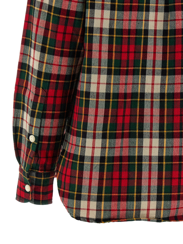 Polo Ralph Lauren Tartan Shirt Camicie - Rosso | baeb0d93aba6f4195edd65c7044412fb99acec9e