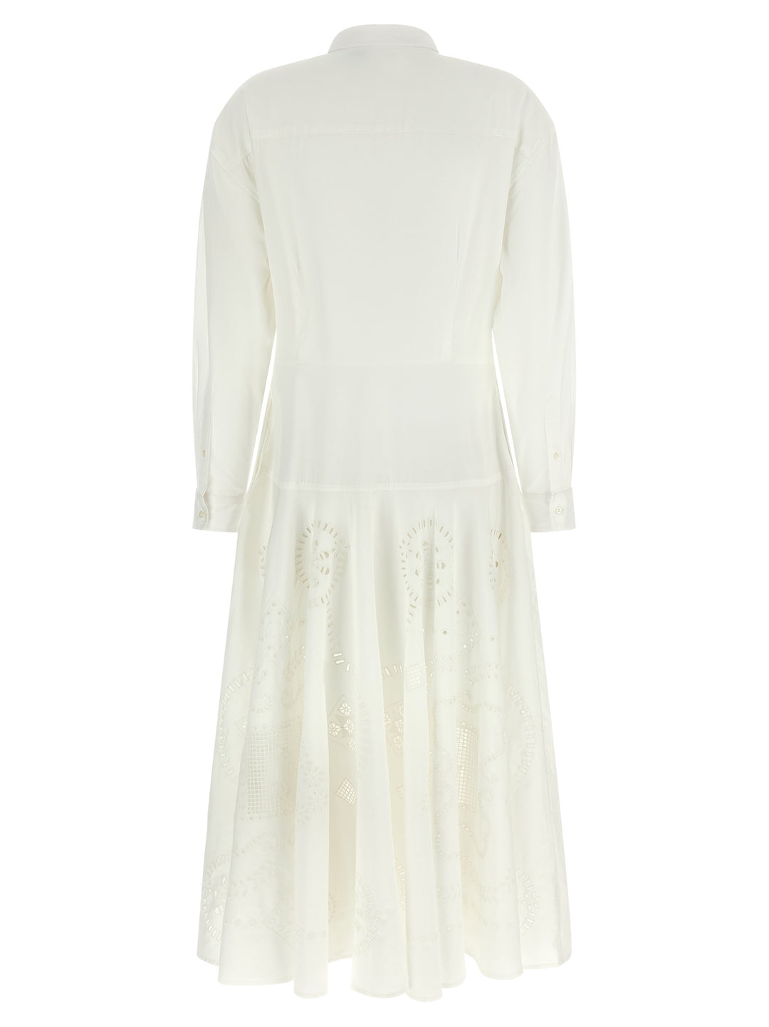 Polo Ralph Lauren Openwork Embroidery Dress Abiti - Bianco | ff3dd754fa6922d05ebdc5d08c34b3ab1f42fa9e