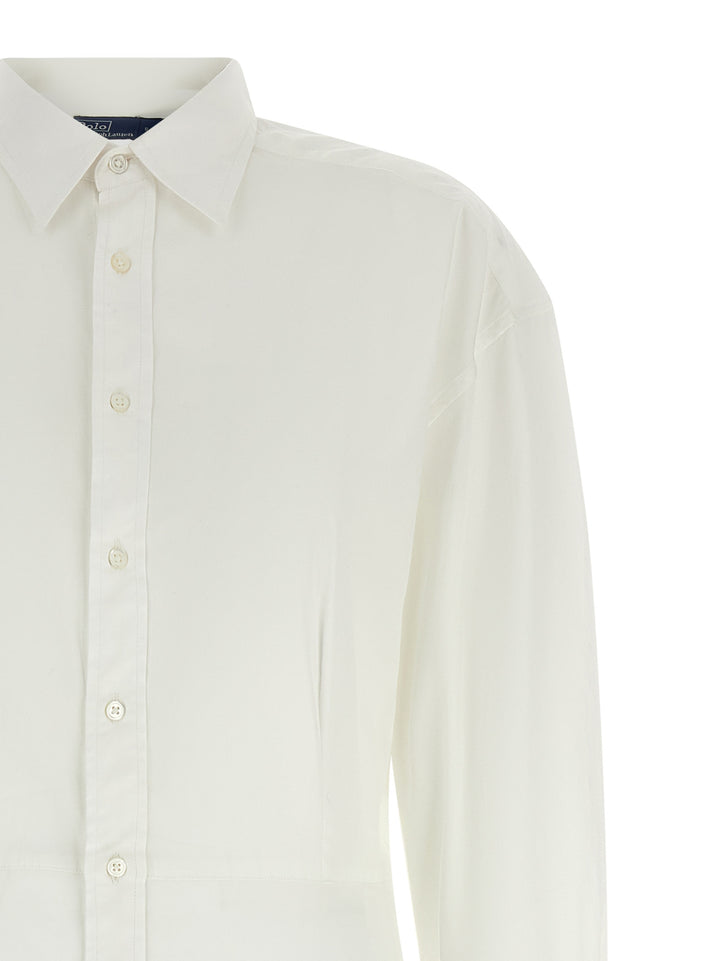 Polo Ralph Lauren Openwork Embroidery Dress Abiti - Bianco | e327d8613ee0469fa2948e2fa93c87f93d2c4edf