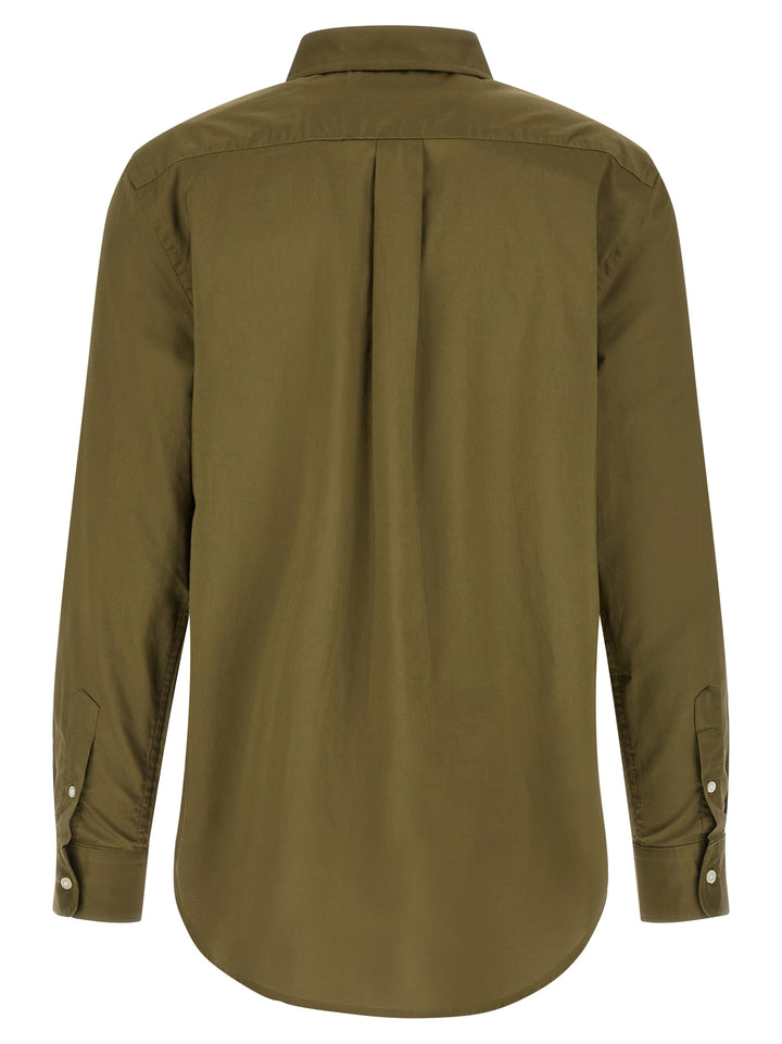 Polo Ralph Lauren Logo Embroidery Shirt Camicie - Verde | 56e2f4e4d7d4426c09045e62c5132c8641dc9513