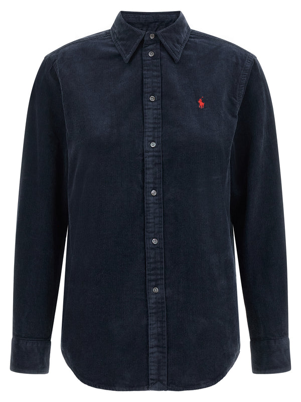 Corduroy Shirt Camicie Blu