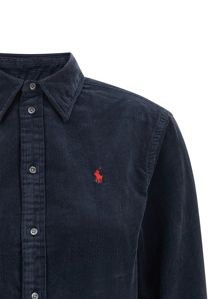Polo Ralph Lauren Corduroy Shirt Camicie - Blu | 3572b8240d1b3ea0f364f3e04c24a32ecd32394f