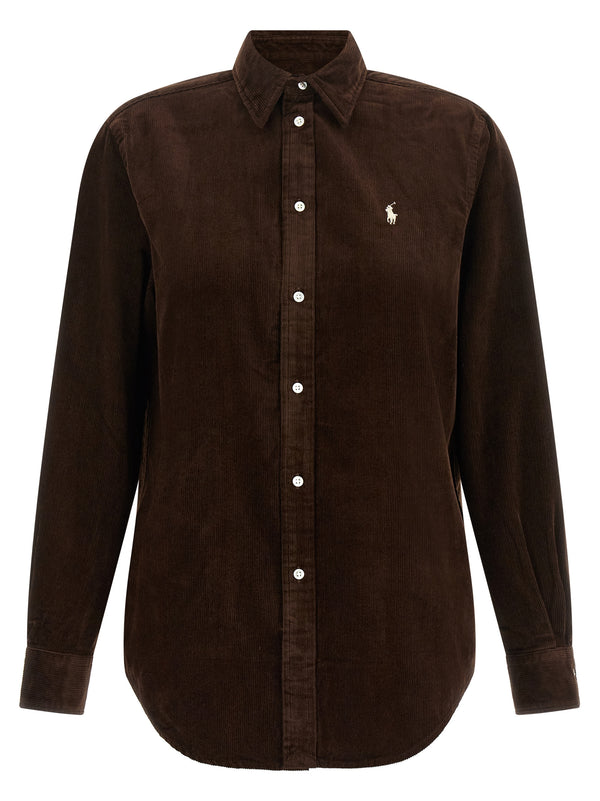 Corduroy Shirt Camicie Marrone