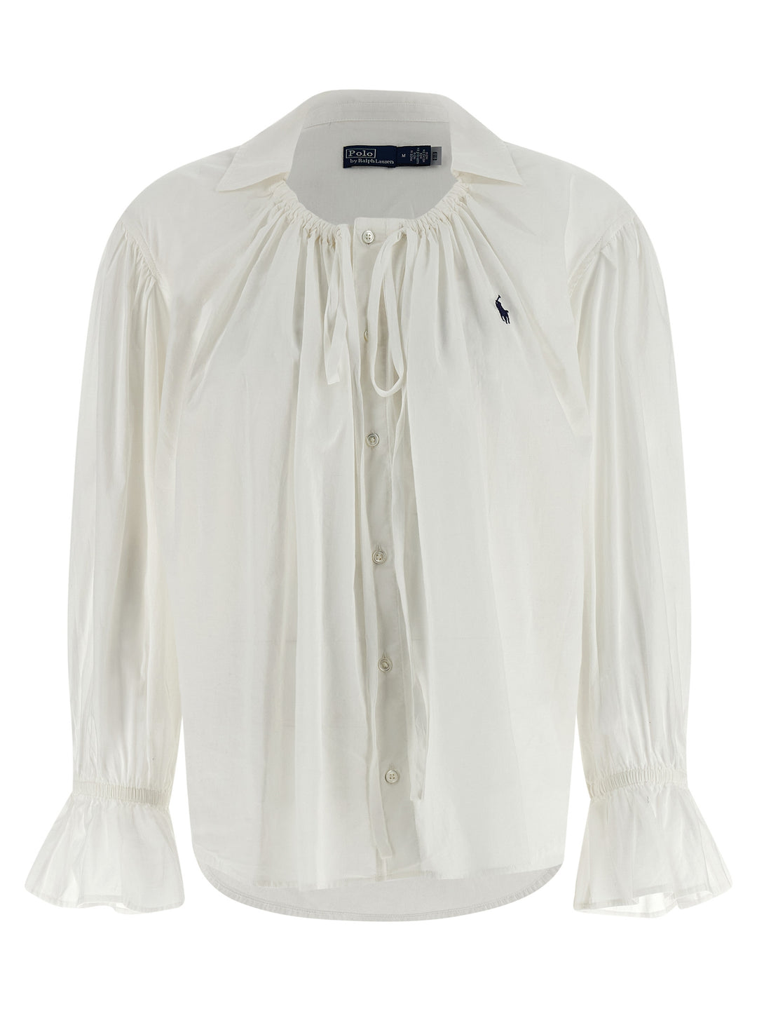Polo Ralph Lauren Shirt With Drawstring Camicie - Bianco | b89d469c97d2afa555f1a182b2cccaf3266535f4