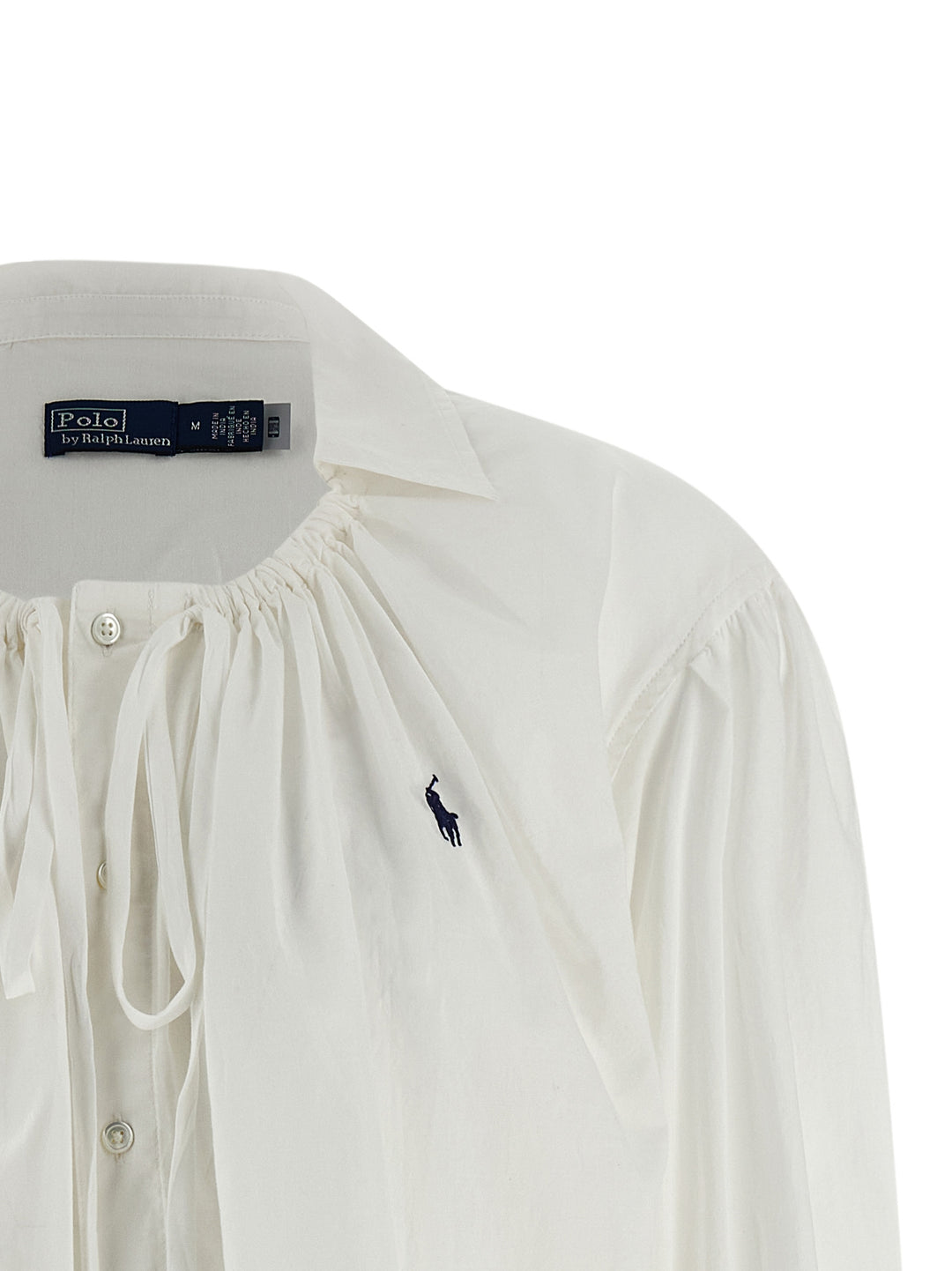 Polo Ralph Lauren Shirt With Drawstring Camicie - Bianco | d936ecb0e366f0278668e6bd86dcec7ec7735d45