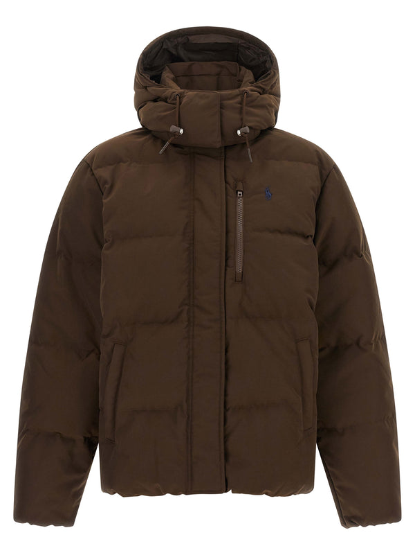 Carly Puffer Jackets Marrone
