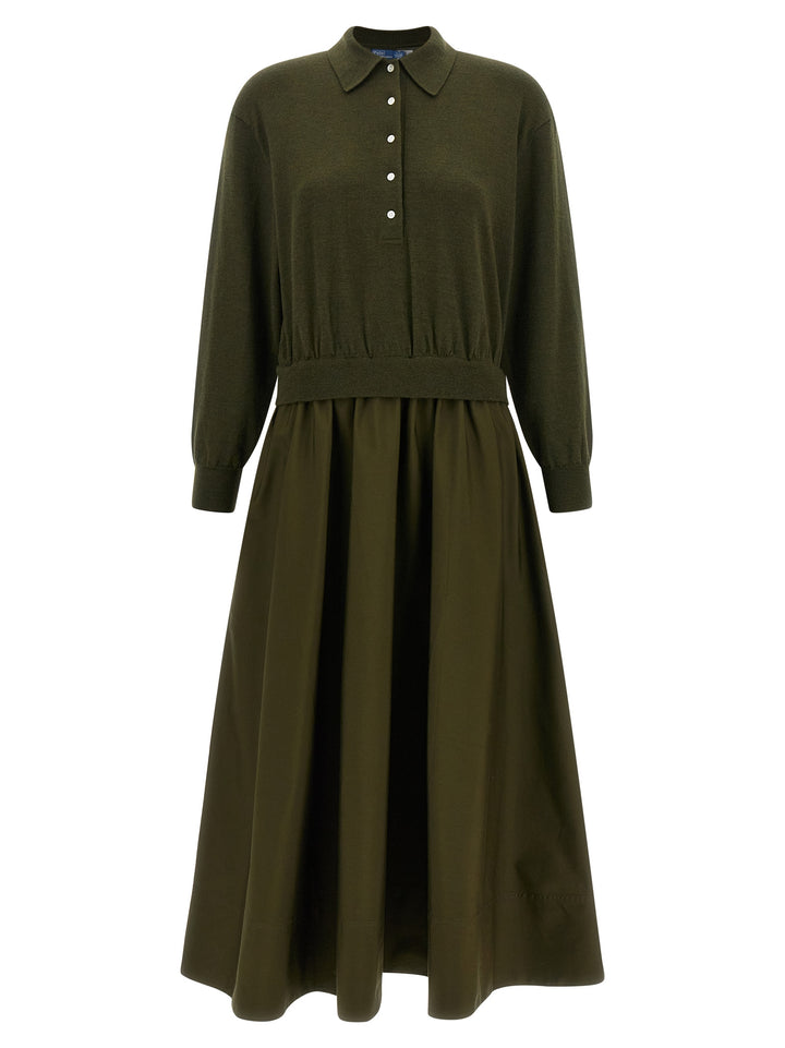 Polo Ralph Lauren Woven A-Line Abiti - Verde | 8cc64e5baa2de3a7e8b7fb78ad73c7b3f558b180