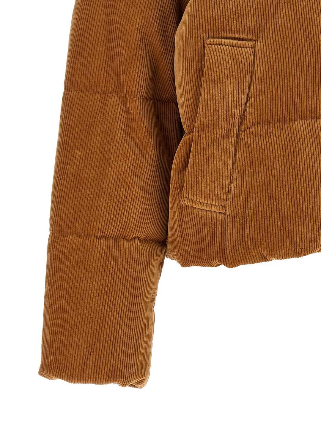 Polo Ralph Lauren Corduroy Down Jacket Puffer Jackets - Marrone | 06fcb1d4ab34d61a13092a9d8dc631d379a395bc