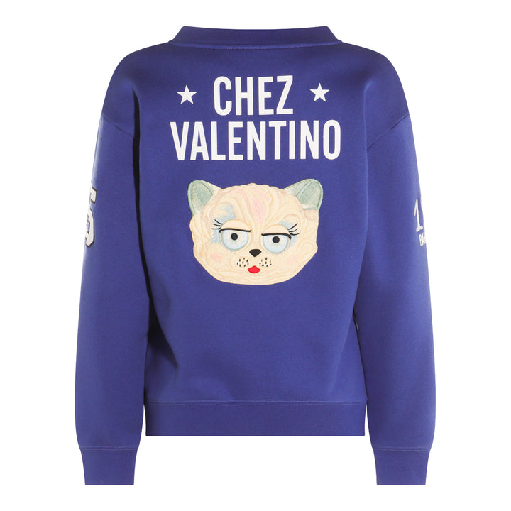 Valentino Sweaters - BLU/AVORIO | 383ac12be0f7fcd4723545e059daa956964ec8a5