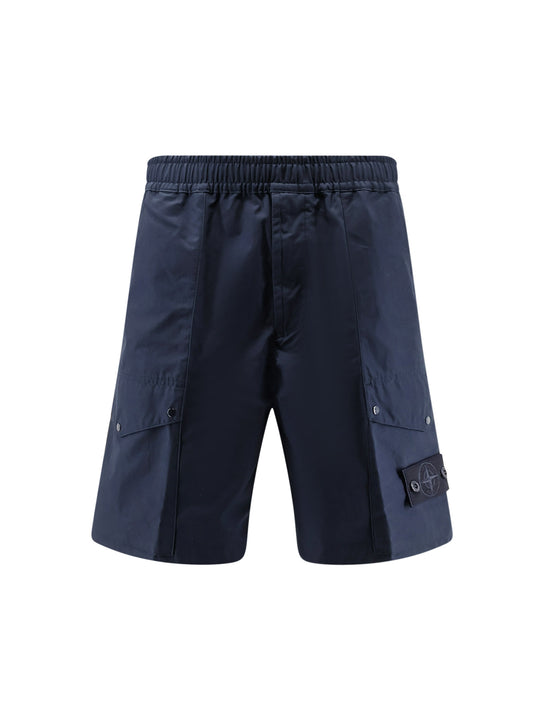 Cotton Cargo Bermuda Shorts