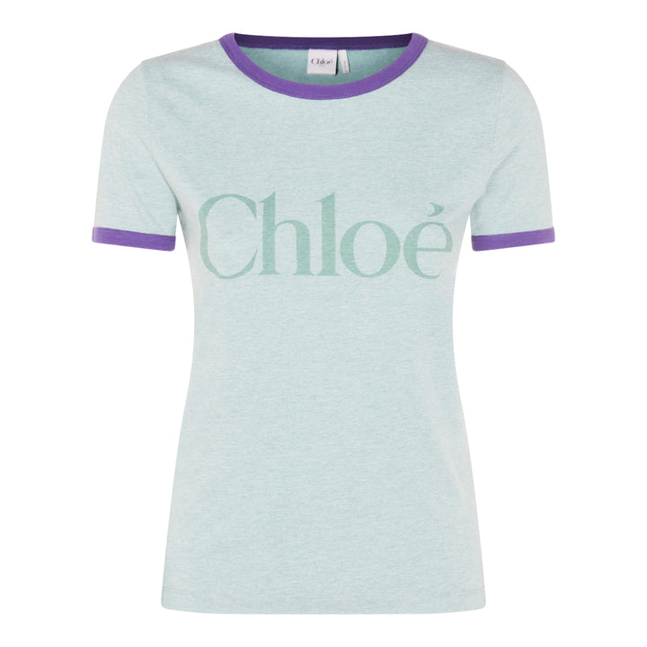 Chloè T-shirts and Polos - GREEN - PURPLE 1 | 8139281904c9a368a8497091e6d00b3540d36706
