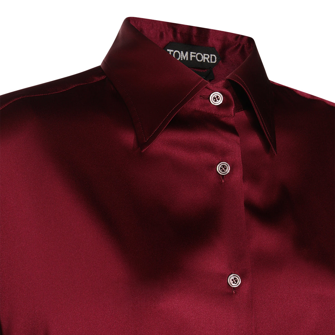 Tom Ford Shirts - DEEP PLUM | 239d1c2cfe722647c0a37d7ef4c1f8b710efc576