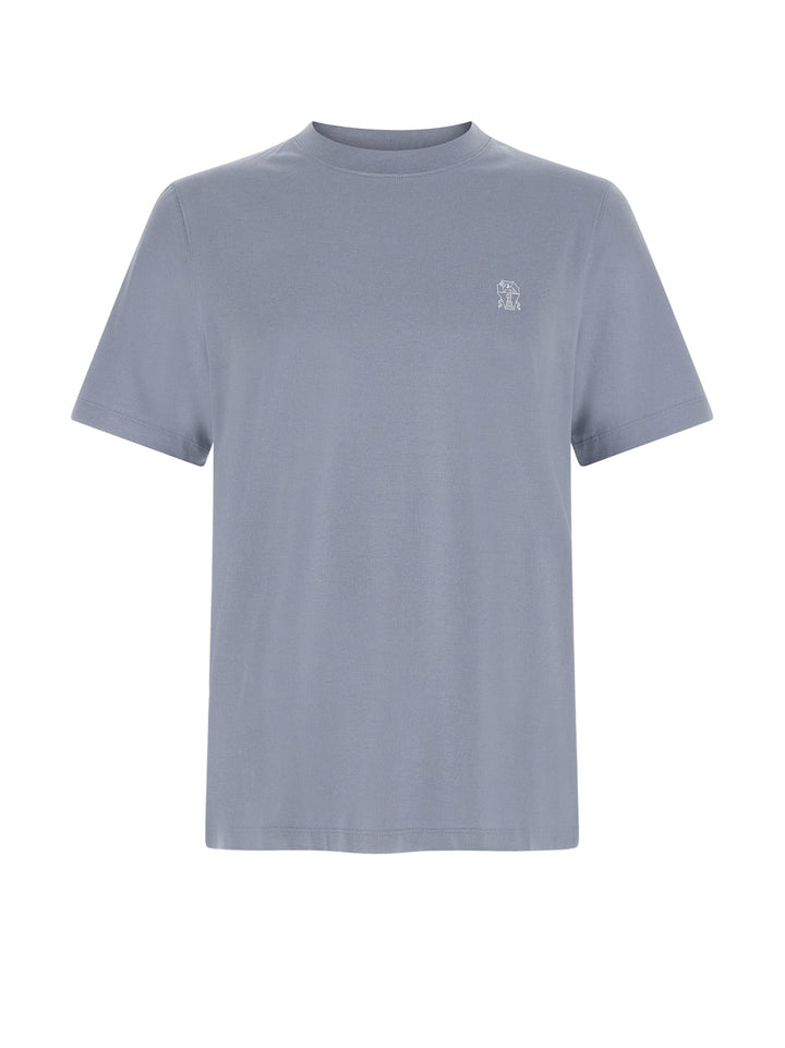 Brunello Cucinelli T-shirts and Polos - CARTA ZUCCHERO OFF WHITE | be962572c5f220b759bada2bea6e508f118b90c8