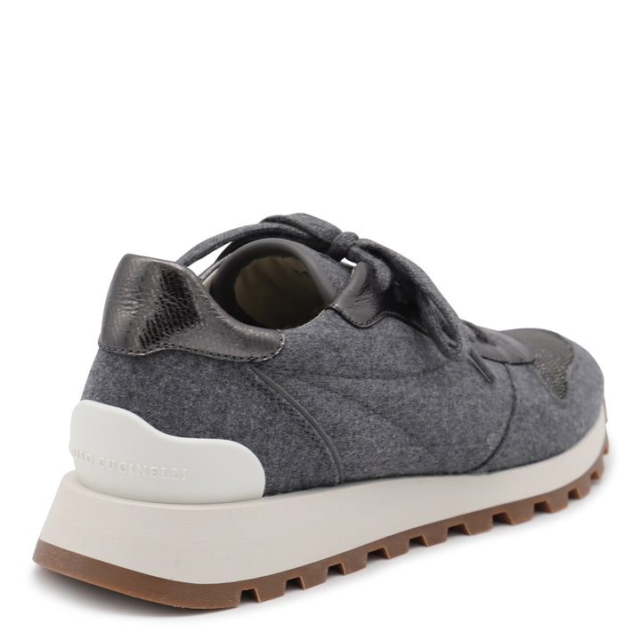 Brunello Cucinelli Sneakers - GRIGIO MEDIO | 631024c7a1ed59bd2488f9e11a32cc6431f0f26f