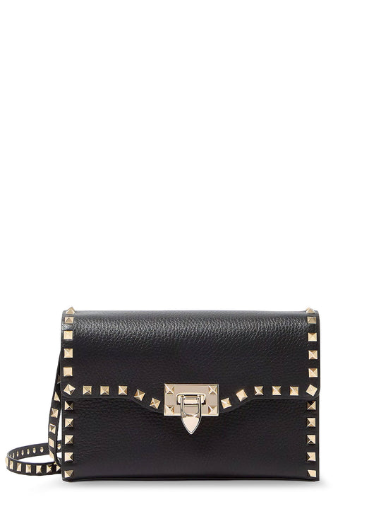 Rockstud Leather Crossbody Bag