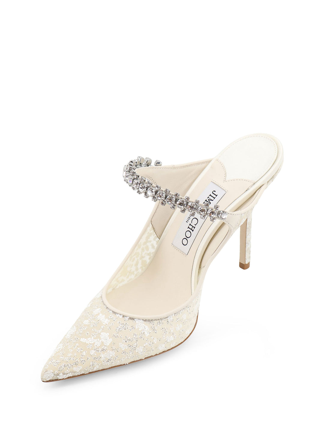 Jimmy Choo With Heel - SILVERWHITE | b50f2eadb89467534ea728028bdc5f9af1ba1824