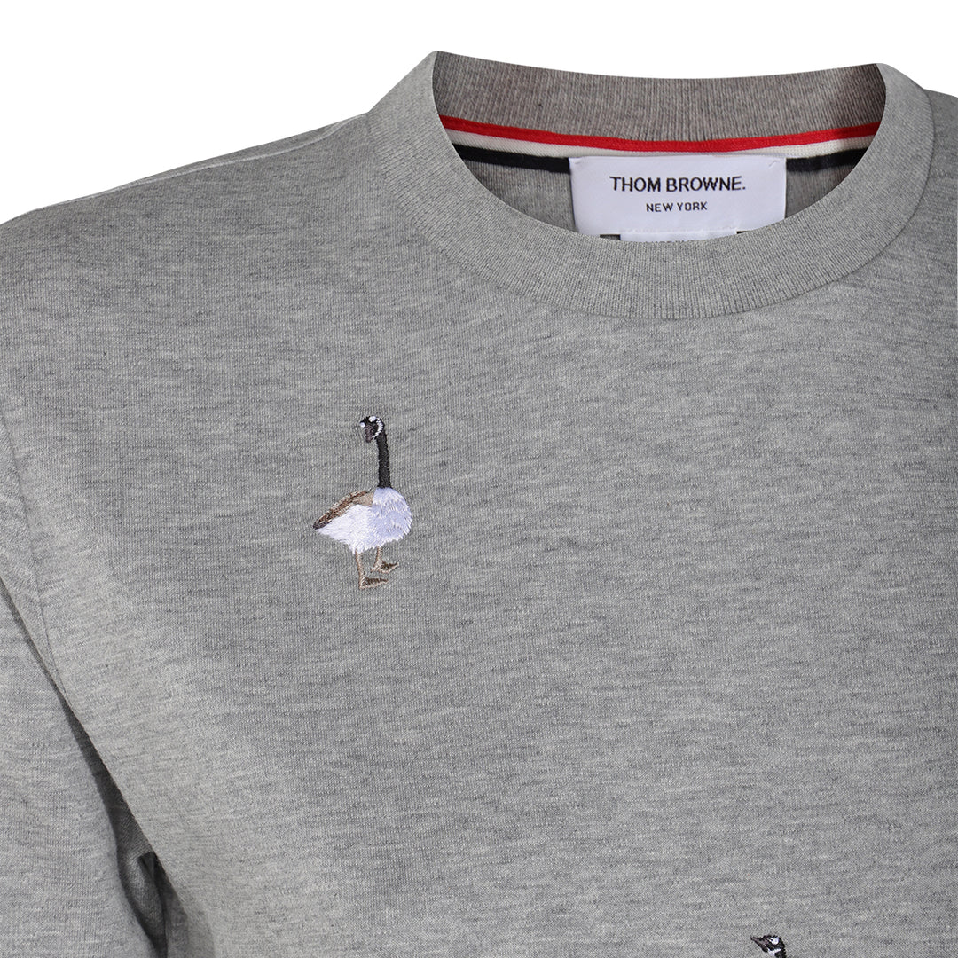Thom Browne Sweaters - LT GREY | fdbdac3c7f51be5c6ddfdc11e8424d97574483e5