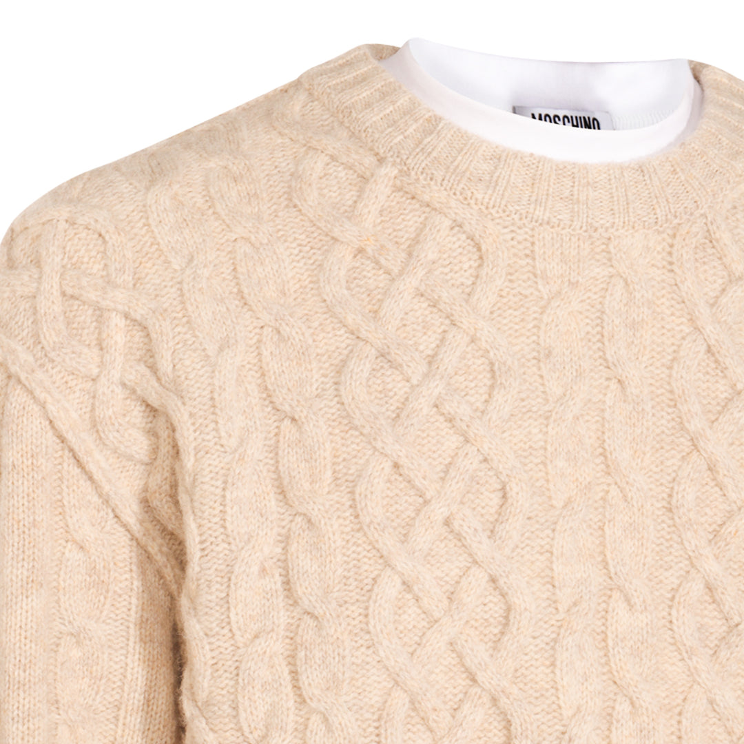 Moschino Sweaters - Light and natural | a2059ef97d9b0692960f9a12225cfd497846c8cf