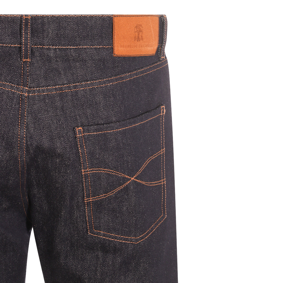 Brunello Cucinelli Jeans - Blue and green | 32e1b635885b380dec003f34df9c952fa61c64ce