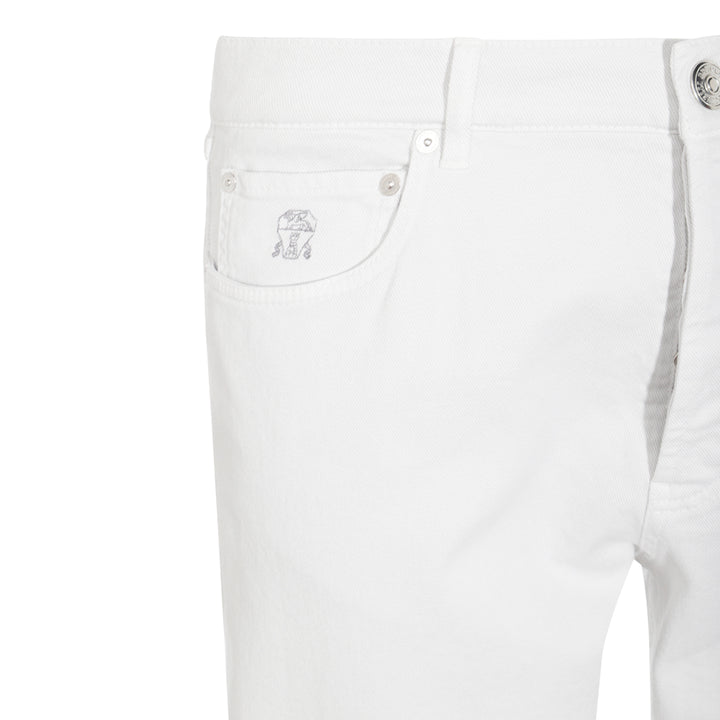 Brunello Cucinelli Trousers - GESSO | 7e692f6ee96b6f6ec8e73bf87ba1758830aab4b5