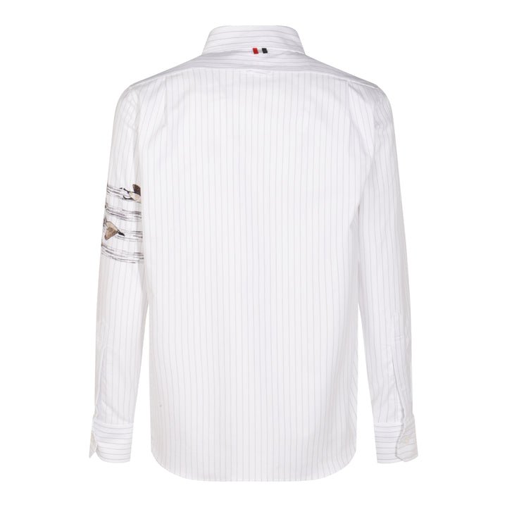 Thom Browne Shirts - MED GREY | 16541c1bbe5ad79c935c16cd2315e67c7bec95f1