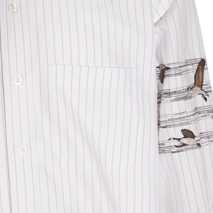 Thom Browne Shirts - MED GREY | d2e6b7d4fb0d5273fd6853abe075aef9676ef713