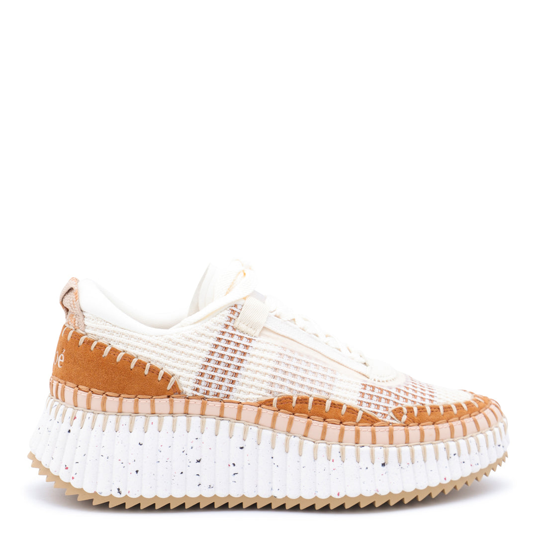 Chloè Sneakers - NATURAL BROWN | f67087fe48b7beed85764a00817b32a9a0efdfd1