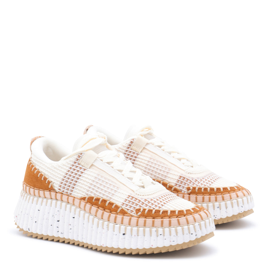 Chloè Sneakers - NATURAL BROWN | b759b6c08f0336fae8bb5fd401f2399669e6ad3c