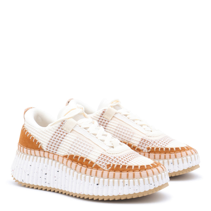 Chloè Sneakers - NATURAL BROWN | b759b6c08f0336fae8bb5fd401f2399669e6ad3c