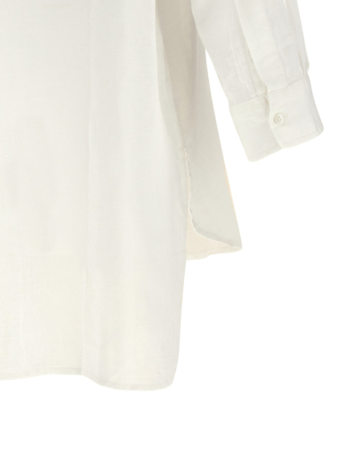 Polo Ralph Lauren Boyfriend Camicie - Bianco | 14c799abf8f86e5cea87e784d1a7e19b6fba967d