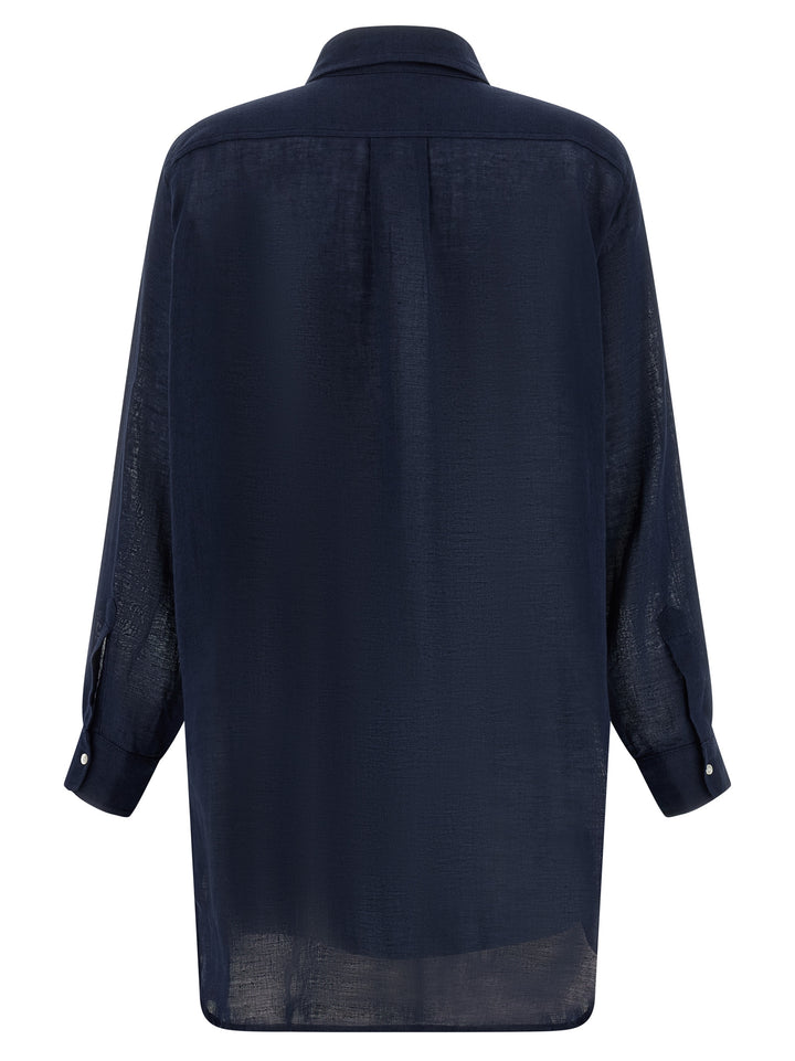 Polo Ralph Lauren Boyfriend Camicie - Blu | 119b77fff3ec3e20fec52b32f02f07e47217b580