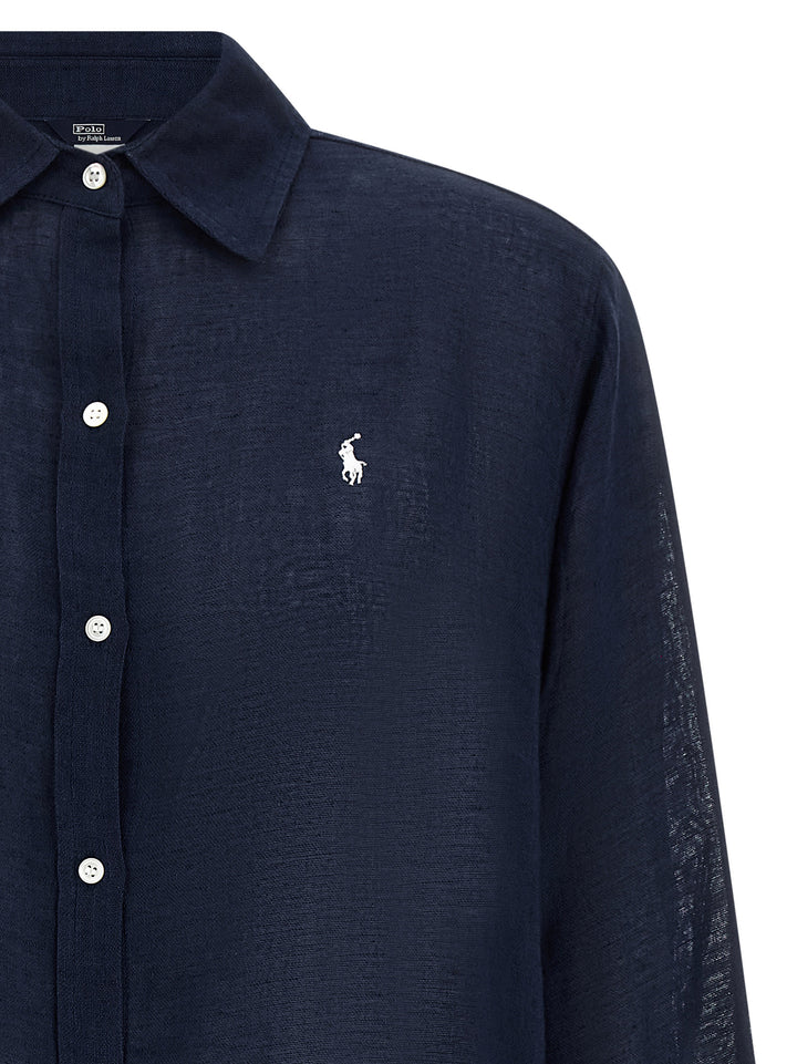 Polo Ralph Lauren Boyfriend Camicie - Blu | 872a10282c635782d788bf5add97bb001d6ce8f9